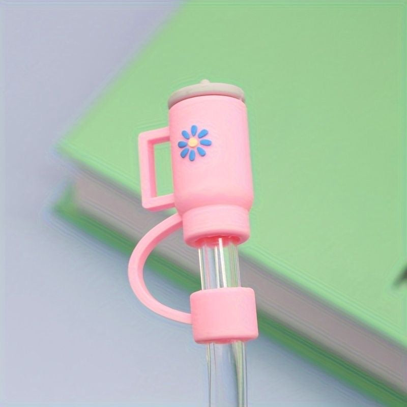 Tumbler designed straw cover