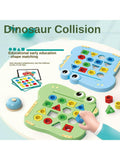 Dinosaur 2 Shape Learning Puzzles for Toddlers