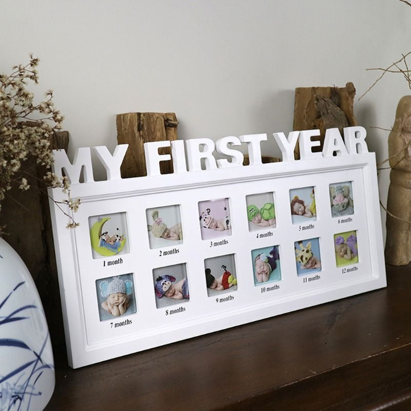 My First Year Photo Frame