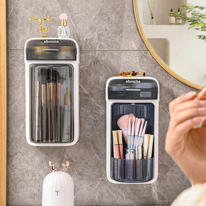 Wall Mount Makeup Organizer