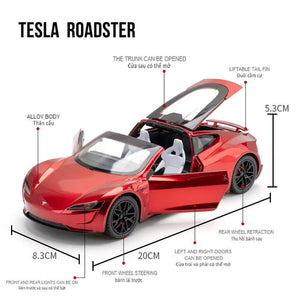 Diecast Model Tesla Roadster