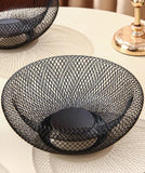 Nordic Style Iron Handle Fruit Basket