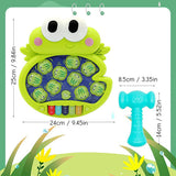 2 in 1 Musical Hammering & Pounding Frog Piano Toy