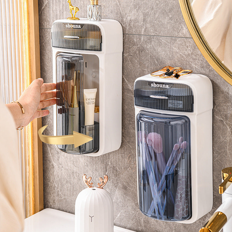 Wall Mount Makeup Organizer