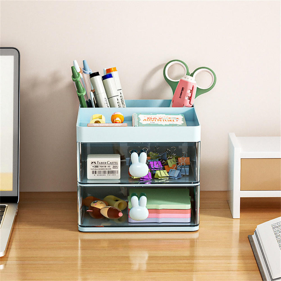 Small Desk Organizer With Drawer