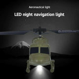 Military Helicopter With Infrared Light