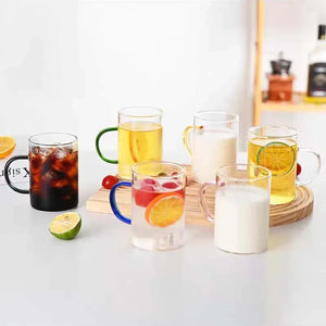 330ml Borosilicate Glass Set of 6