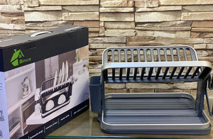 Binca 2 Tier Foldable Dish Rack