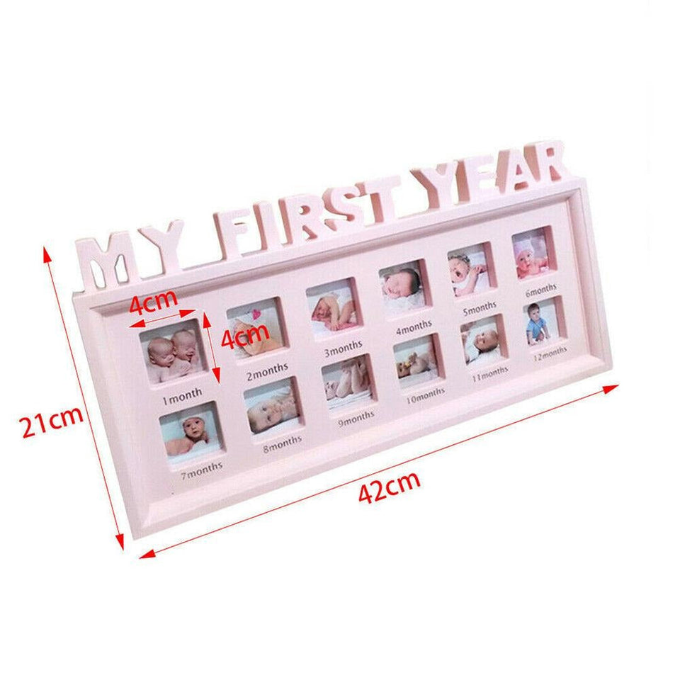 My First Year Photo Frame