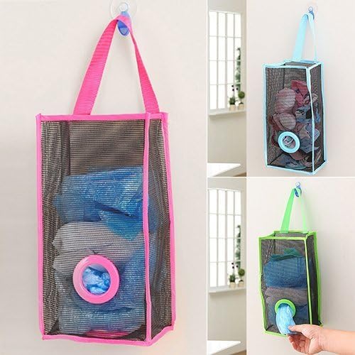 Hanging Shopper Holder & Shopper Basket