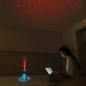 Mini Air Humidifier with Starry Sky Lights