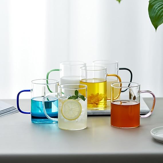 330ml Borosilicate Glass Set of 6