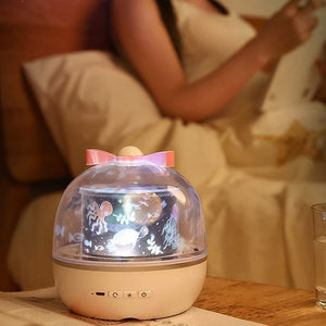 Led Night Light Projector, Rotating Projection Lamp, Romantic Night Lighting Lamp