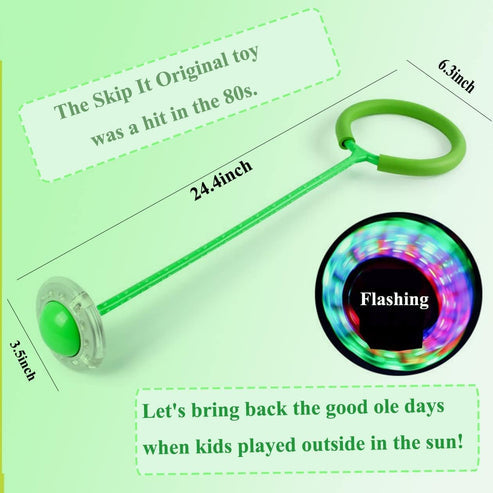 Kids Glowing Skip Ball Activity Toy