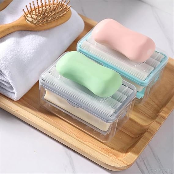 Soap Box Multifunctional Soap Dish Hands-free Foaming Soap Box