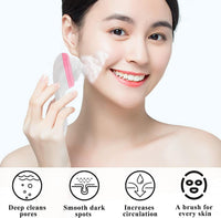 Silicone Facial Cleansing Brush Skin Skin Easy To Clean Scrubber