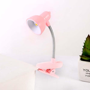 LED Book Light Reading Night Lights Cute Mini Table Lamp 360 Degree Rotatable