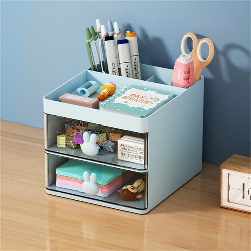 Small Desk Organizer With Drawer