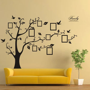 3D DIY Photo Tree PVC Wall Stickers