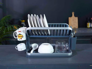 Binca 2 Tier Foldable Dish Rack