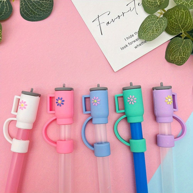 Tumbler designed straw cover