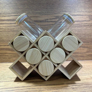 Bamboo Spice Rack