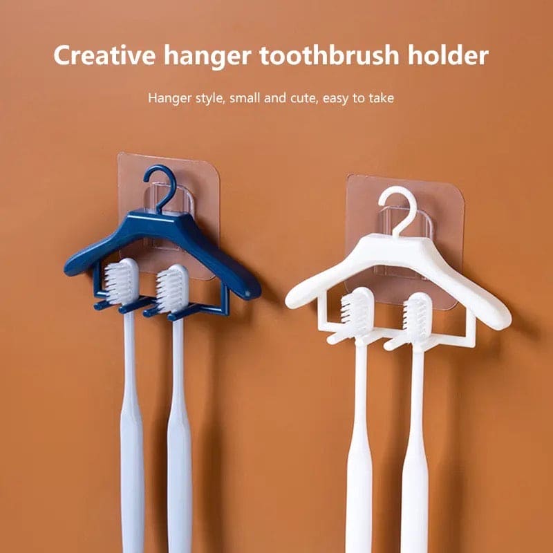 Unique Toothbrush Rack, Home Creative Hanger, Wall Hanging Tooth Storage Rack