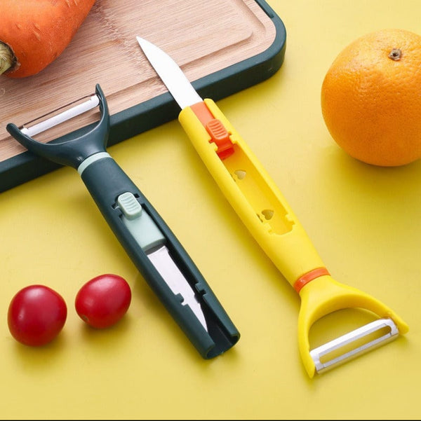 2 in 1 Manual Peeler and Knife