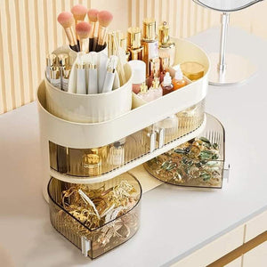 Makeup Organizer + Brushes Holder Multi Layer