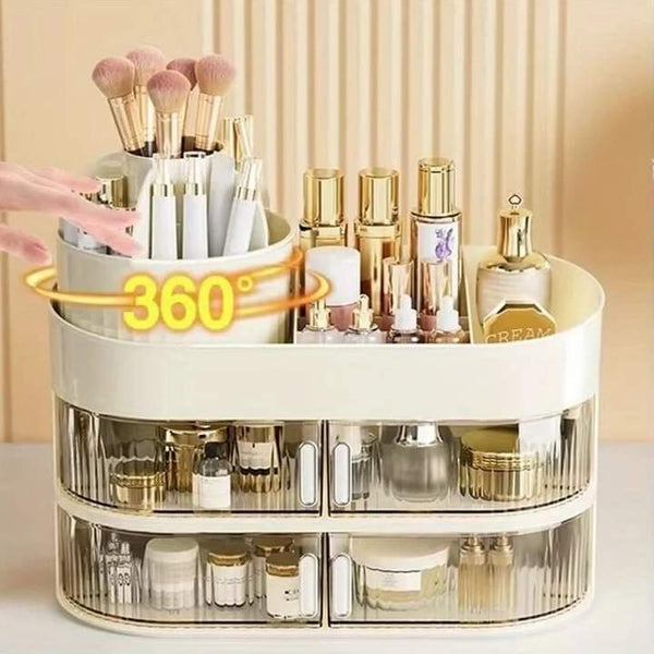 Makeup Organizer + Brushes Holder Multi Layer