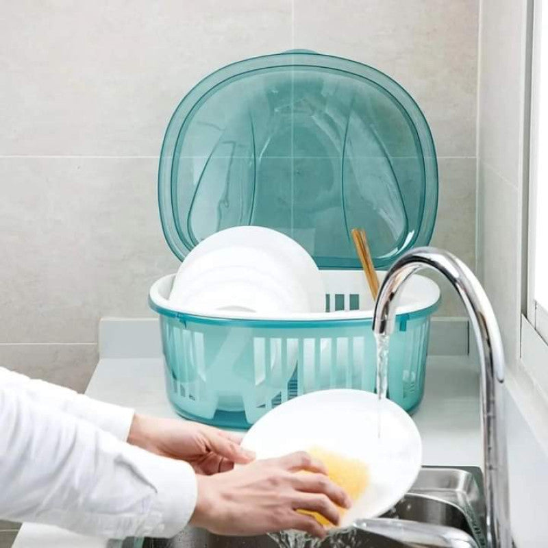 Covered Dish Drying Rack