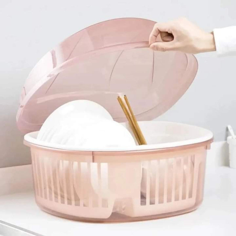 Covered Dish Drying Rack