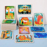 Kids Montessori Educational Wooden Puzzles