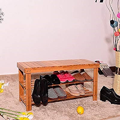 Solid Wood Shoe Rack