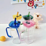 400ML Square Glass with  Handle