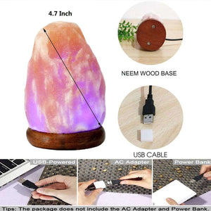 Himalayan Pink Salt Natural USB Lamp