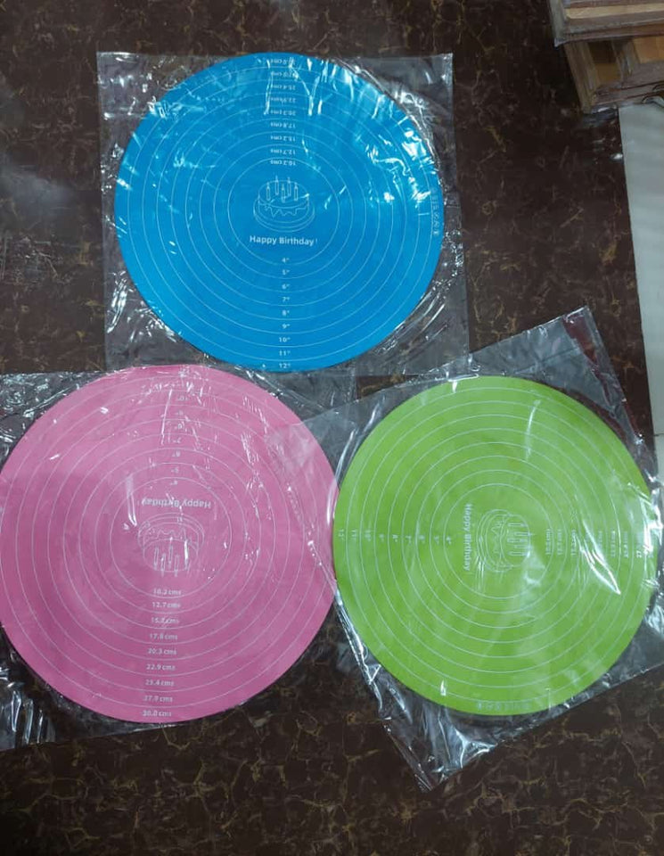 Round Shape Silicone Mat