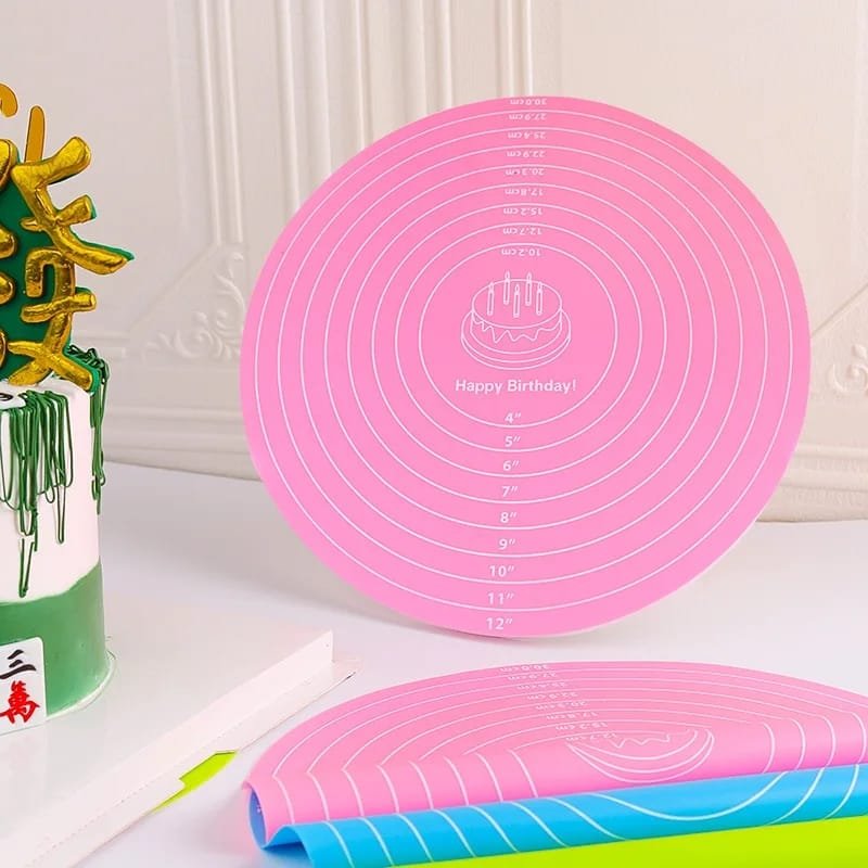 Round Shape Silicone Mat