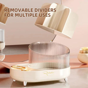 360 Clear Cosmetic Brushes Holder