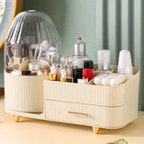 ROTATING BRUSH & COSMETIC ORGANIZER