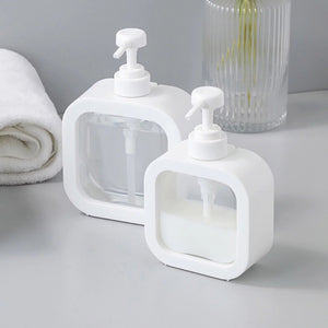 Large Capacity Press Clear Liquid Soap Dispenser Bottle