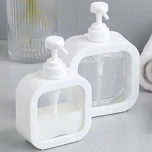 Large Capacity Press Clear Liquid Soap Dispenser Bottle