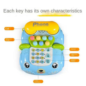 Early Education Musical Telephone Multifunctional Toy