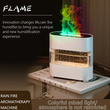 Rain Drop Colorful Flame Humidifier With Remote