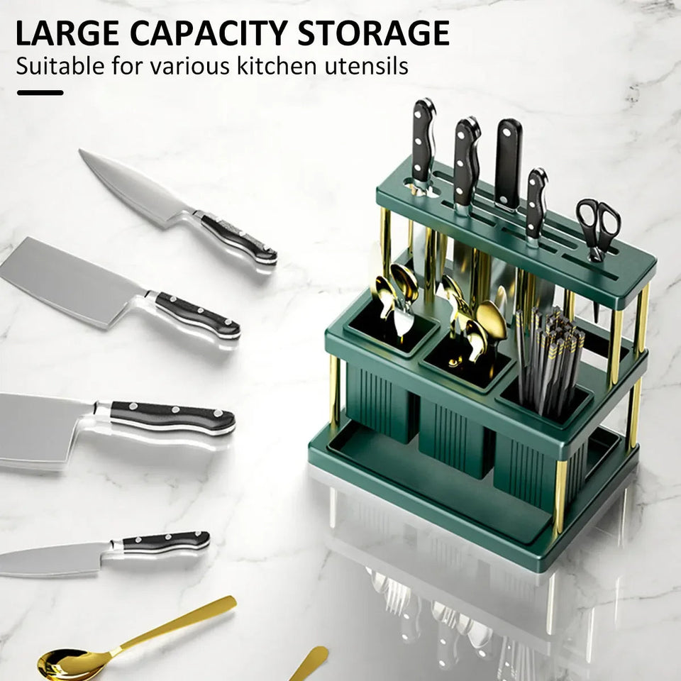 Chopstick Drainer Spoon Fork Storage Rack