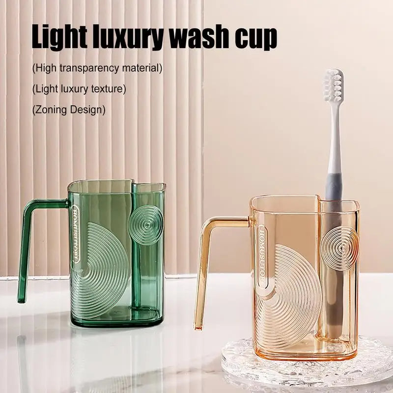 luxury toothbrush cup