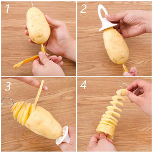 Spiral Potato Slicer Cutter