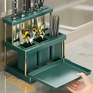 Chopstick Drainer Spoon Fork Storage Rack