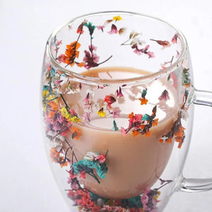 Flowers Double Bottom Mug