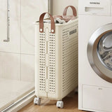 Large Capacity Movable  Folding Laundry basket